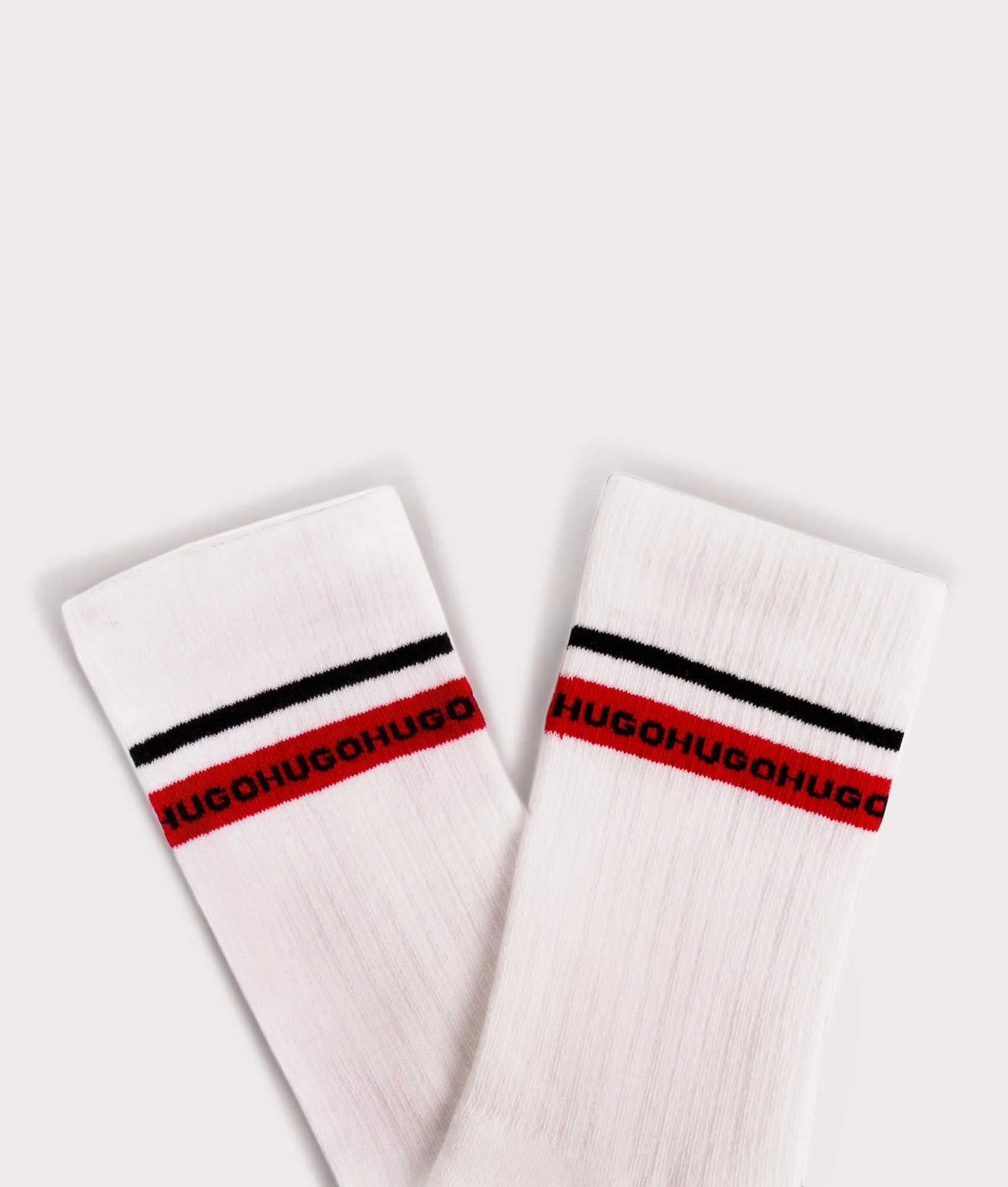 2 Pack OF Quarter Length Logo Tape Socks