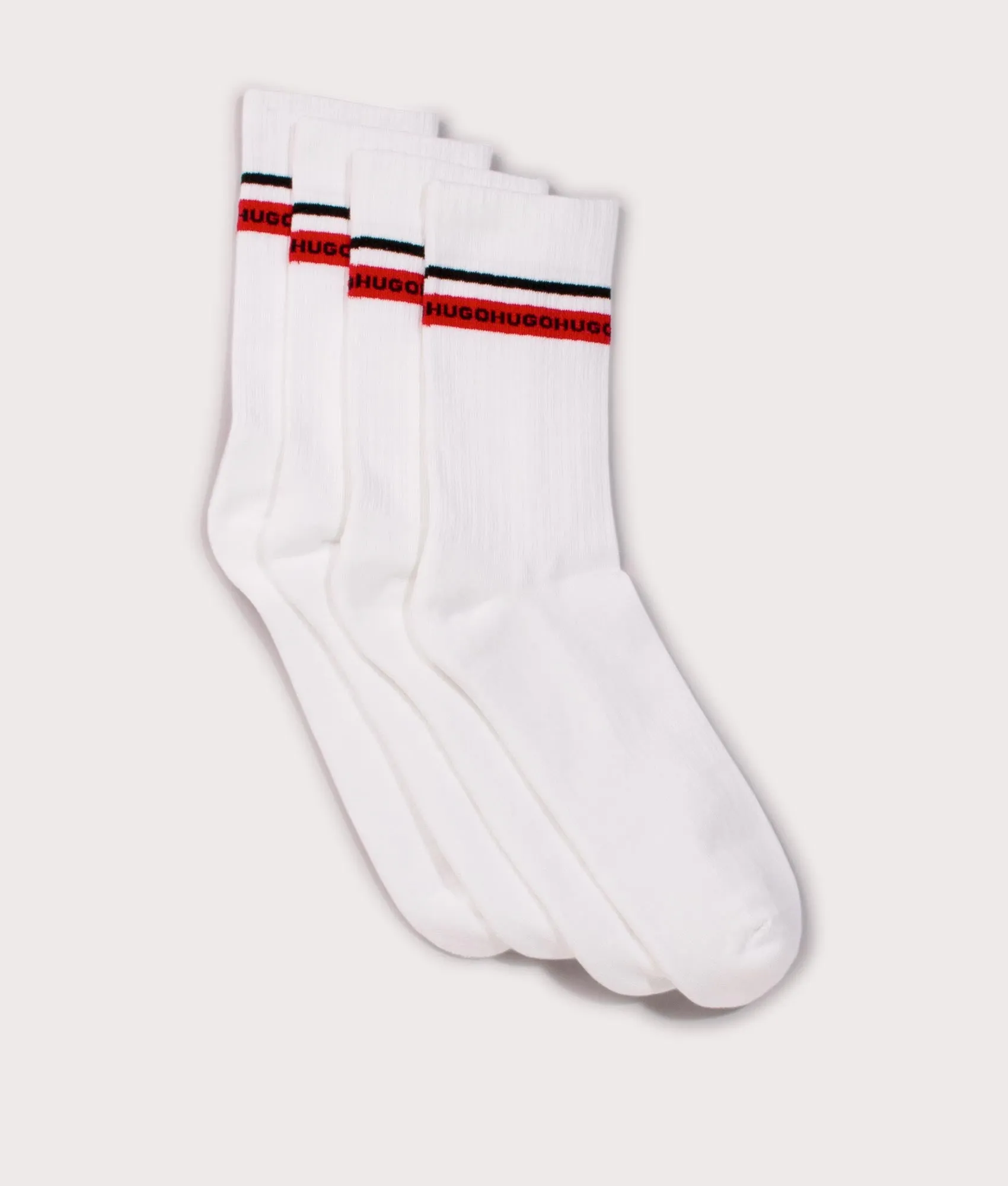 2 Pack OF Quarter Length Logo Tape Socks