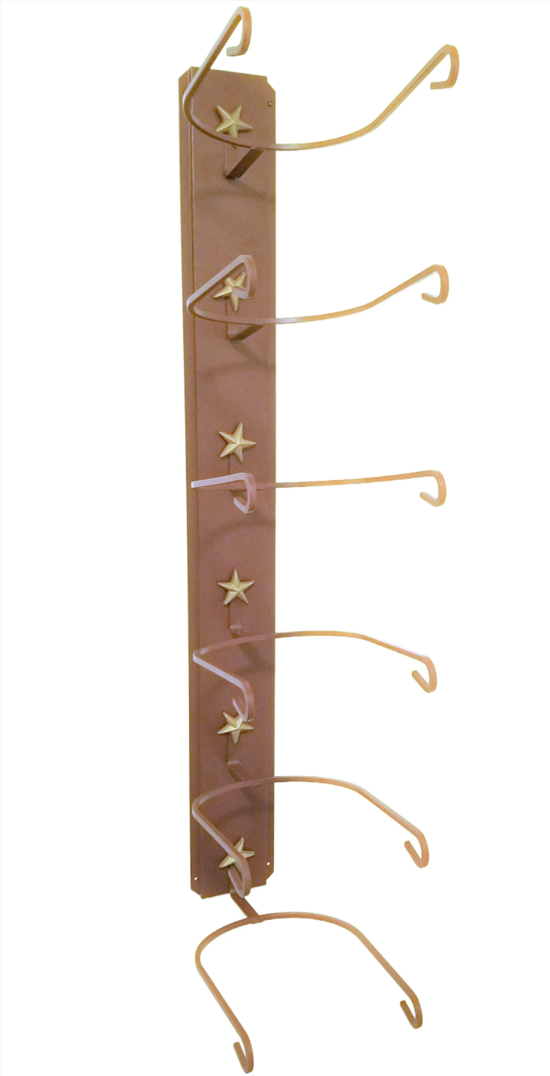 American Made Cowboy Hat Holder STAR 886 CT  6 Tier Hat Rack