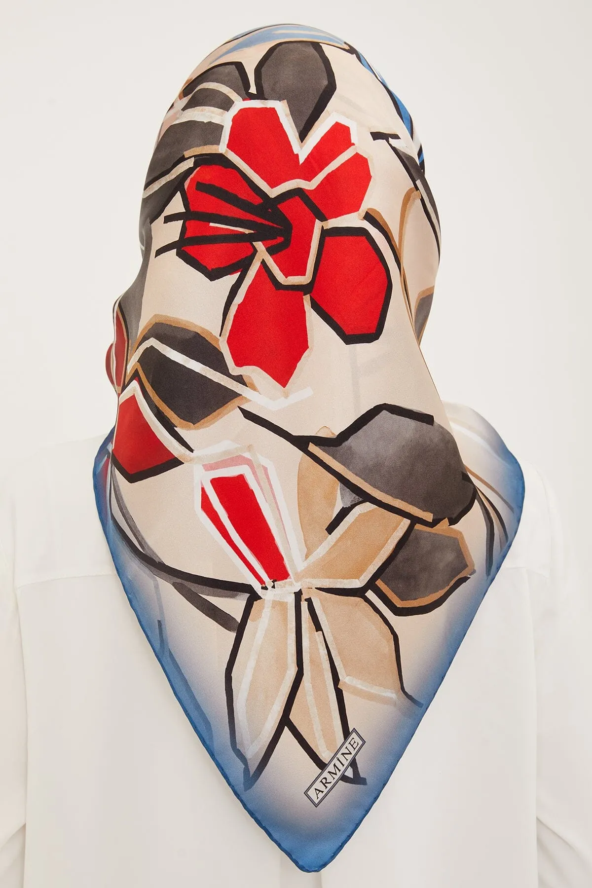 Armine Fion Floral Silk Scarf #5