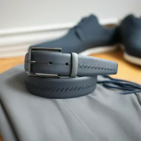 B16 Leather Saddle Stitch Belt