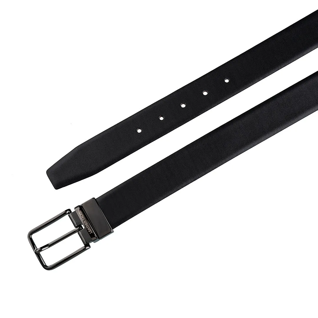 Botega Men's Black Leather Belt