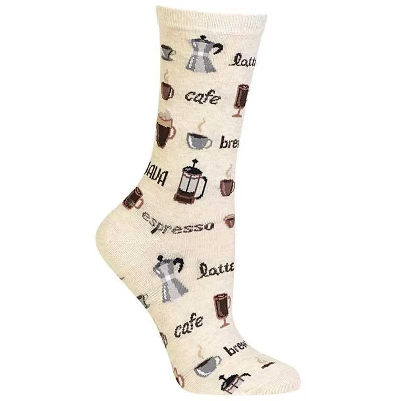 Coffee Women's Crew Socks