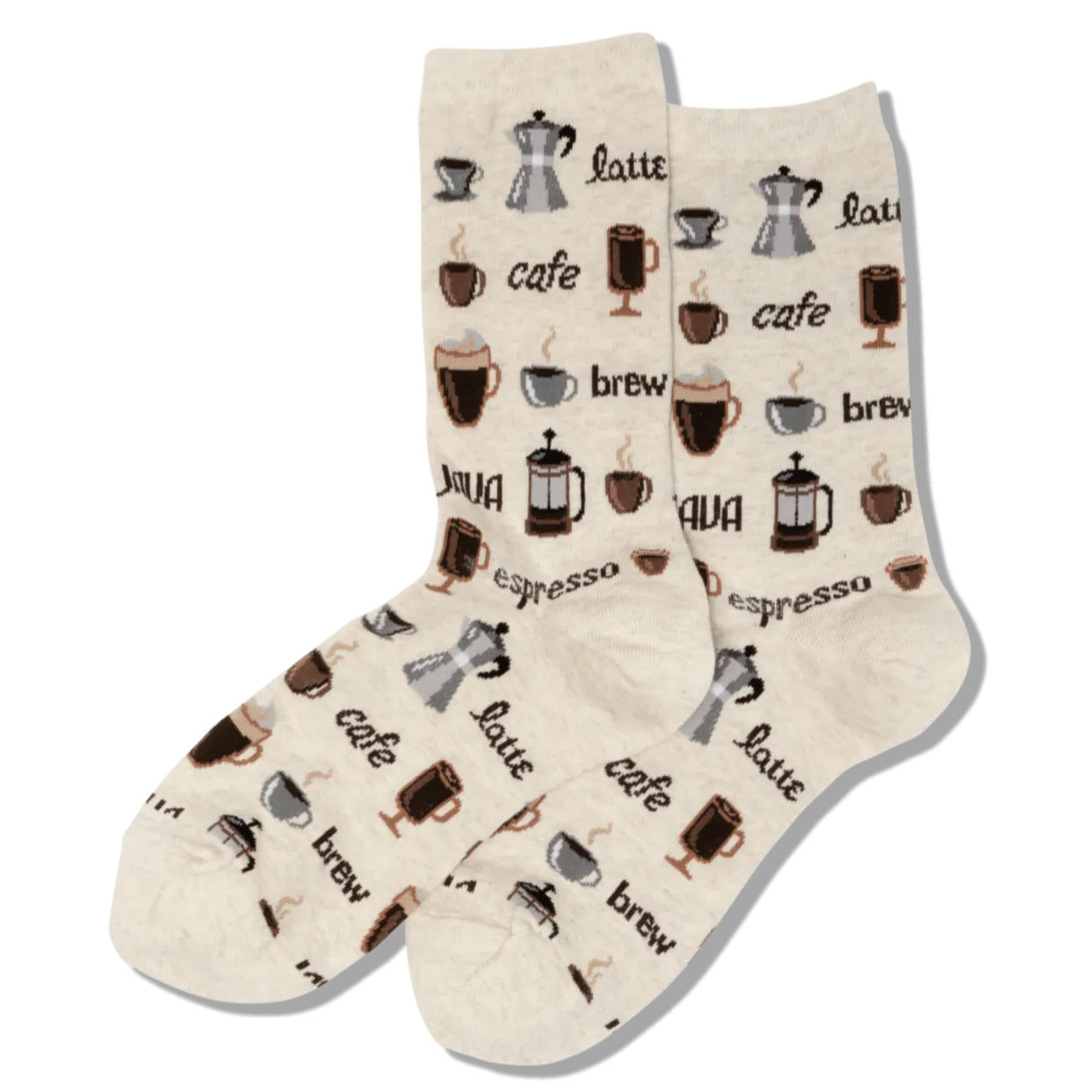 Coffee Women's Crew Socks