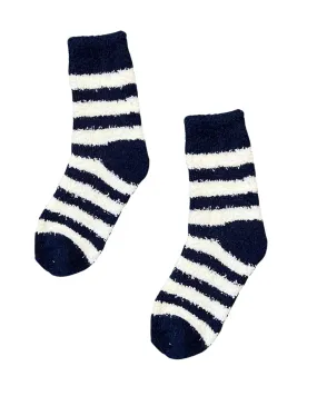 Cozy Plush Socks - Navy