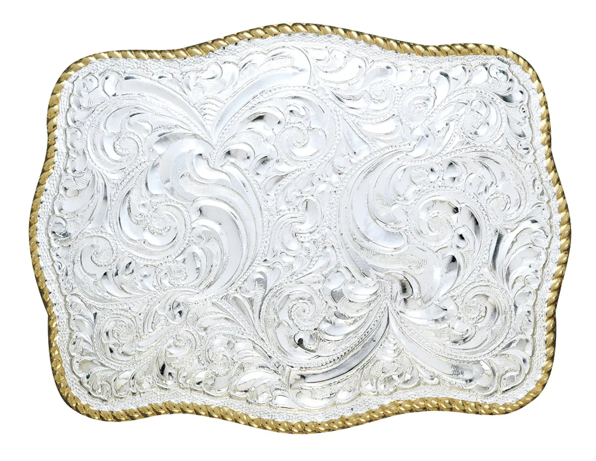 CRUMRINE BUCKLE SCROLL DESIGN