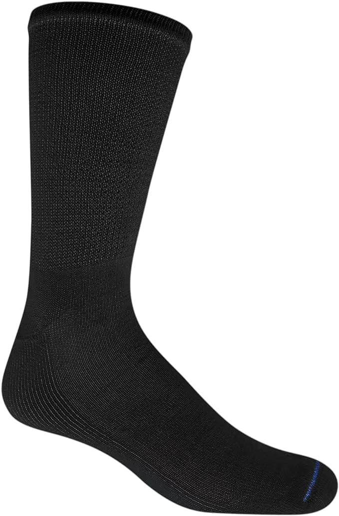 Dr. Scholl's Men's Diabetes & Circulatory Socks, Non-binding Moisture Management