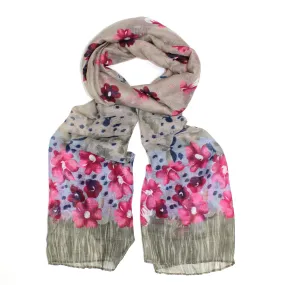 Floral grey border by Poppy Accessories