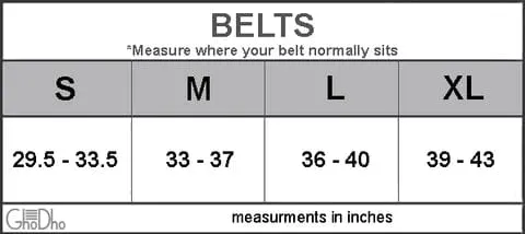 GhoDho- Belt (Brunette)