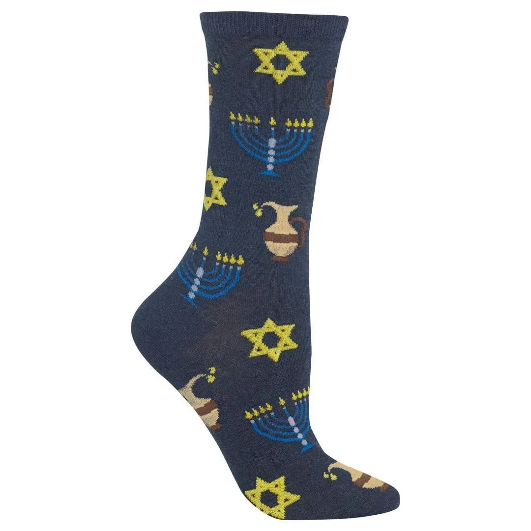 Hanukkah Socks Women's Crew Sock