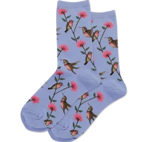 Hummingbirds Women's Crew Sock