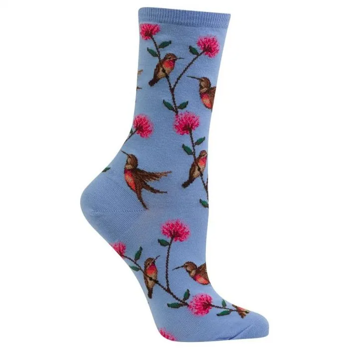 Hummingbirds Women's Crew Sock