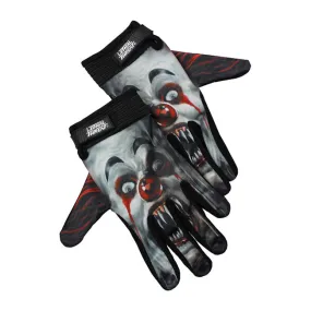 Lethal Threat Killer Clown Gloves Black