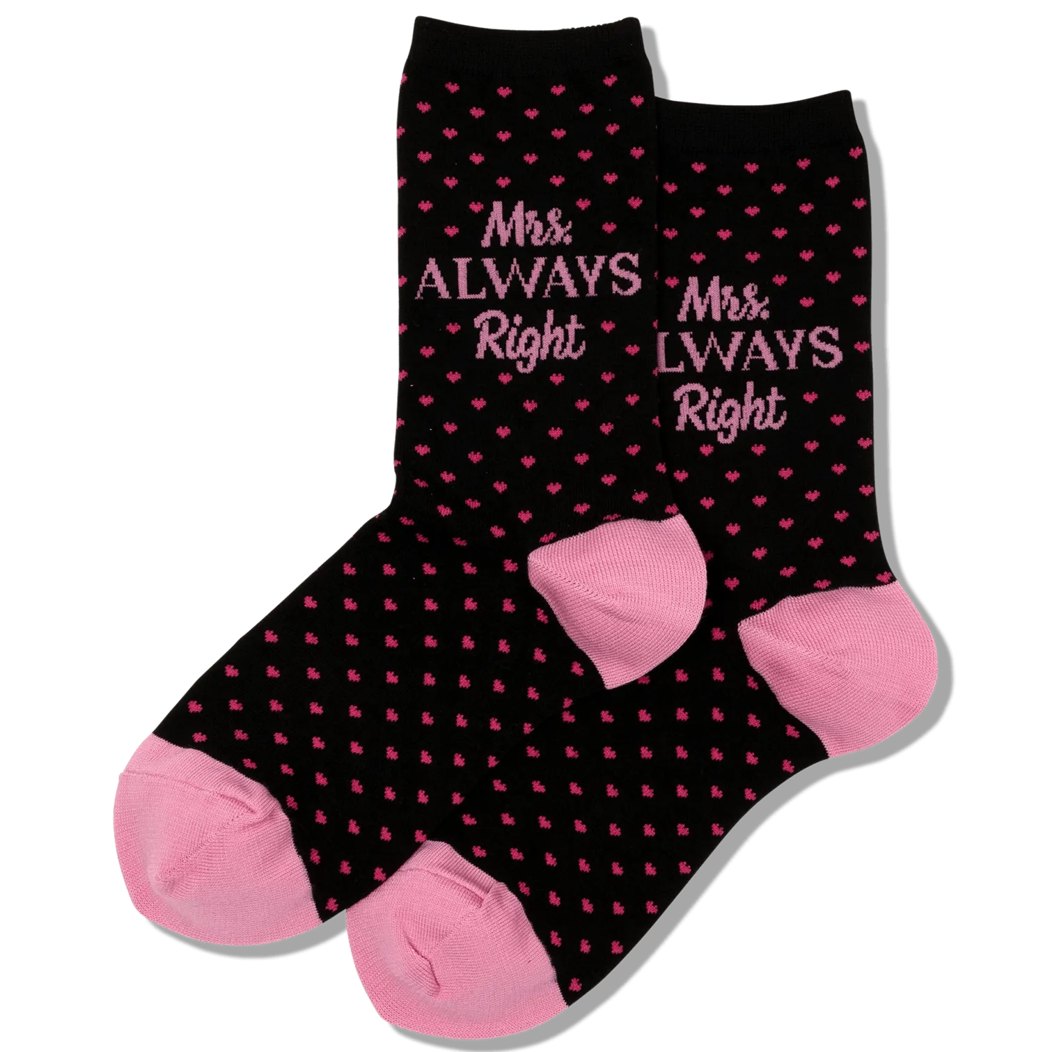 Mrs. Always Right Women's Crew Socks