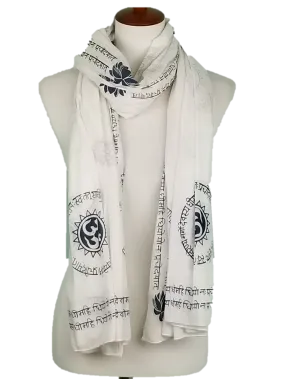 OMSutra Gayatri Mantra Prayer Shawl