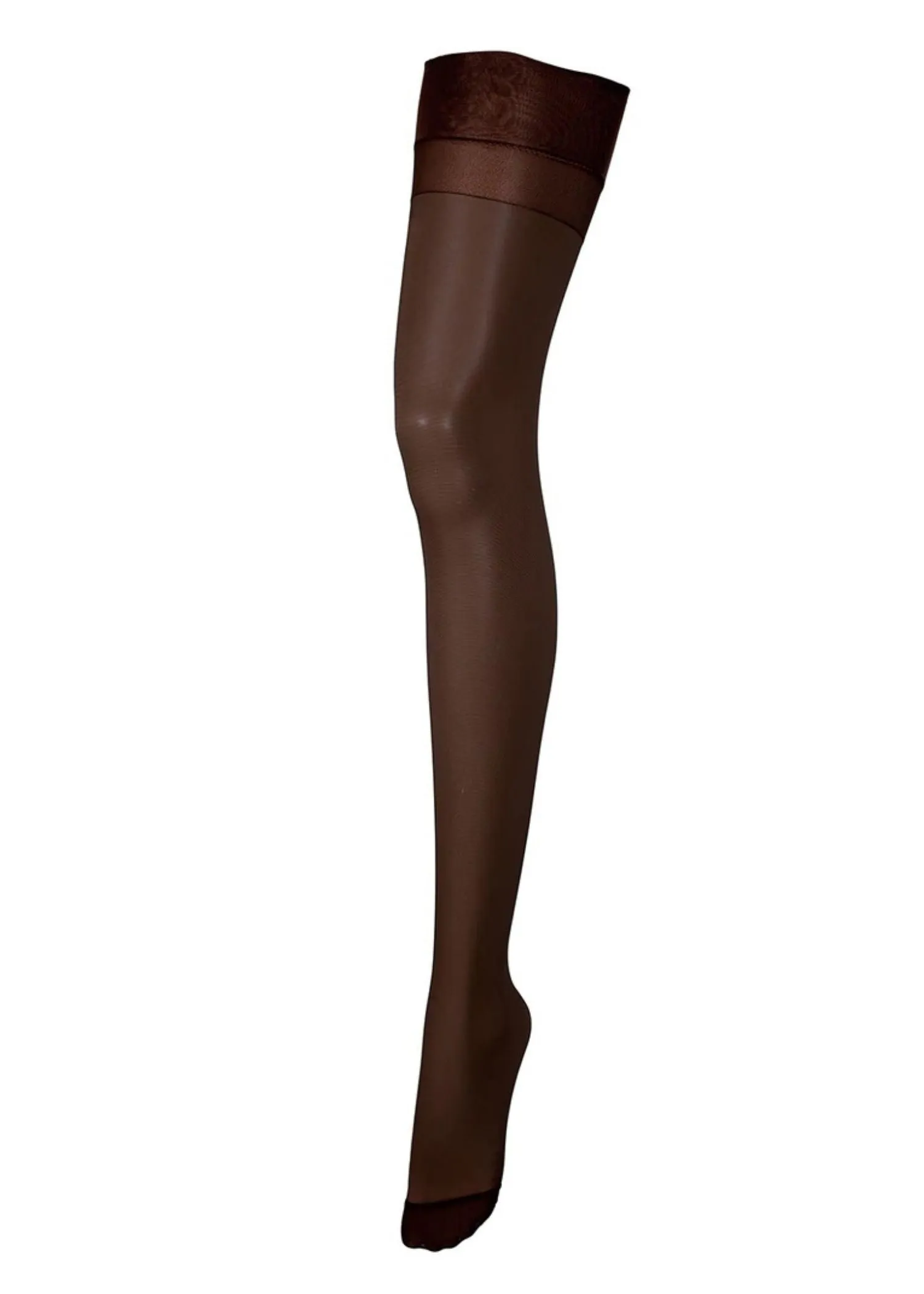 Plain Leg / Plain Top Stockings (Berry)