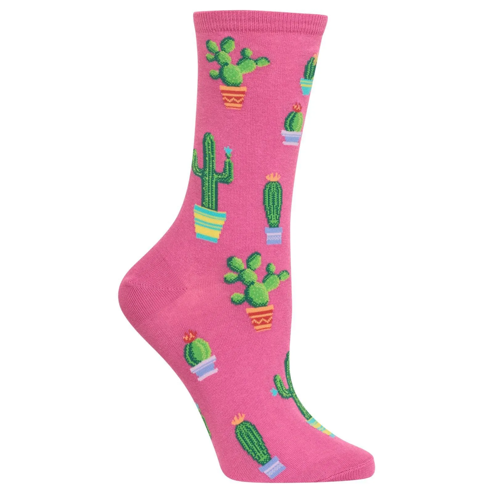 Potted Cactus Women's Crew Socks