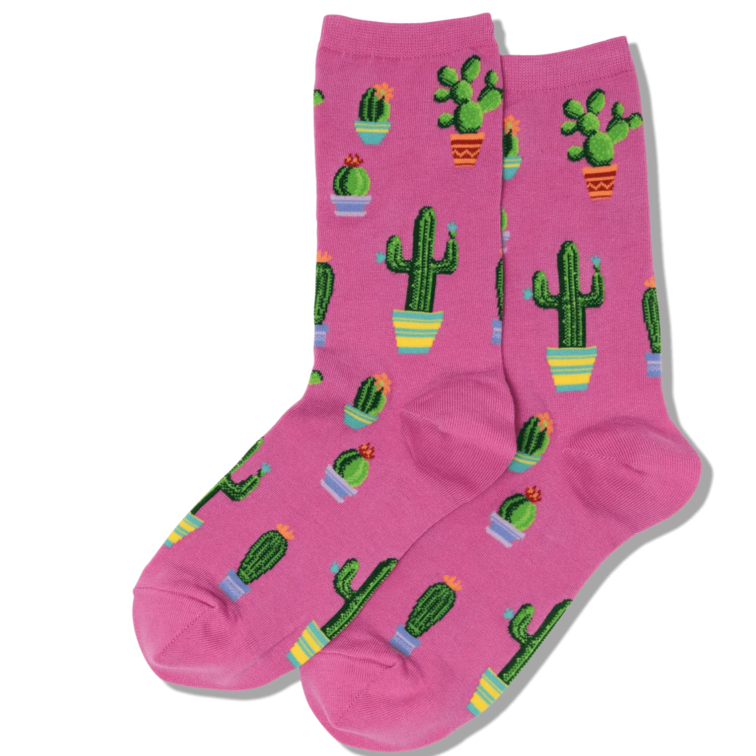 Potted Cactus Women's Crew Socks