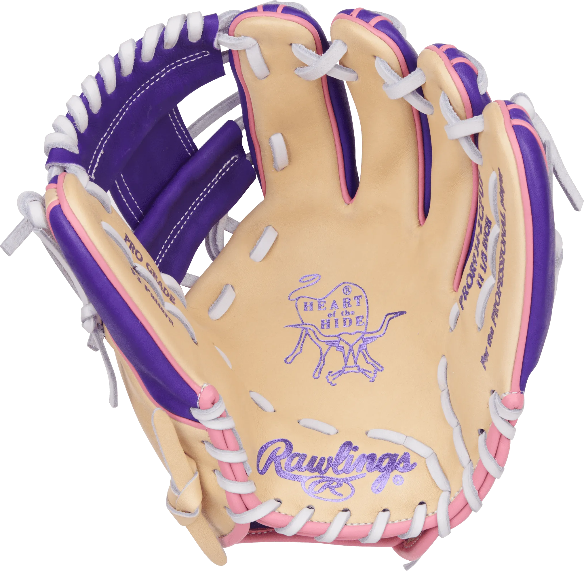 Rawlings Heart of the Hide Vibrant Series 11.5" Baseball Glove - PROR934-2CPUP