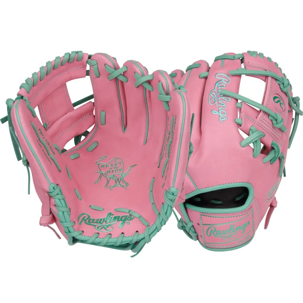 Rawlings Heart of the Hide Vibrant Series 11.5" Infield Glove: PROR204-2PPM