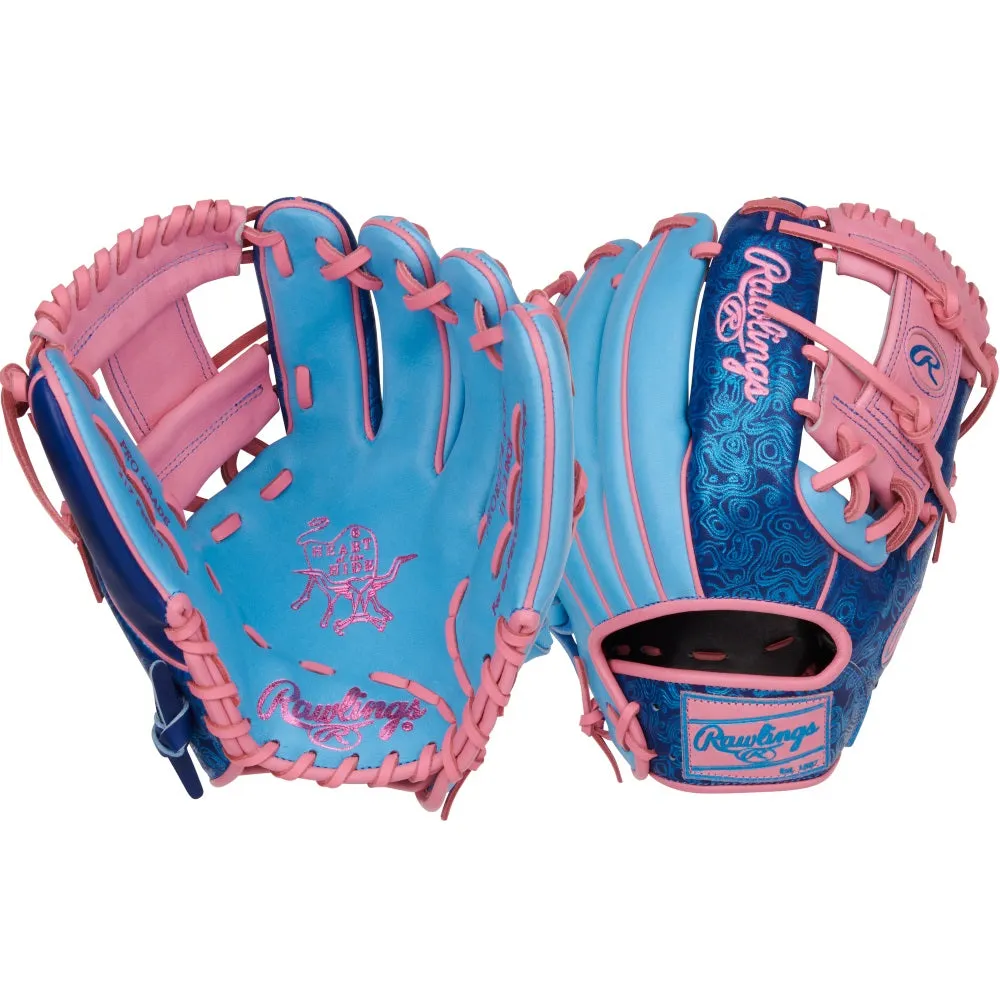 Rawlings Heart of the Hide Vibrant Series 11.5" Infield Glove: PROR2174-2CBP