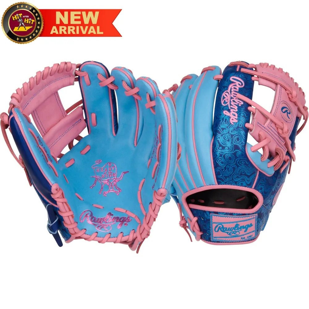 Rawlings Heart of the Hide Vibrant Series 11.5" Infield Glove: PROR2174-2CBP