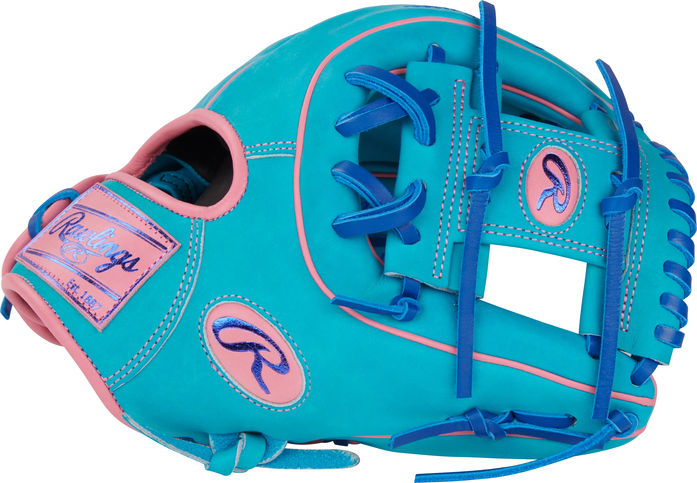 Rawlings Heart of the Hide Vibrant Series 11.5" Infield Glove: PROR314-2TEP