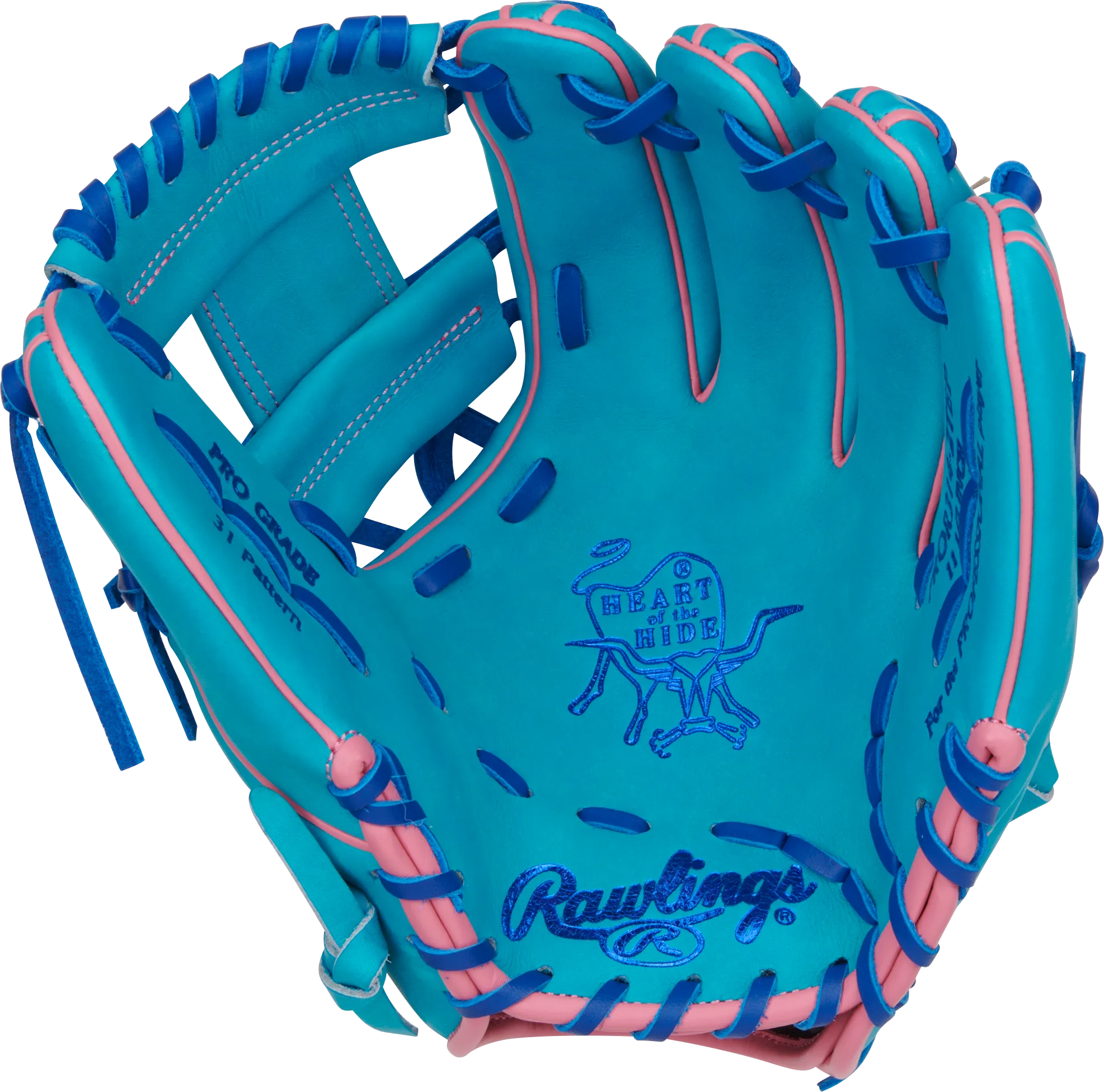 Rawlings Heart of the Hide Vibrant Series 11.5" Infield Glove: PROR314-2TEP