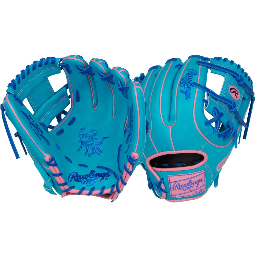 Rawlings Heart of the Hide Vibrant Series 11.5" Infield Glove: PROR314-2TEP