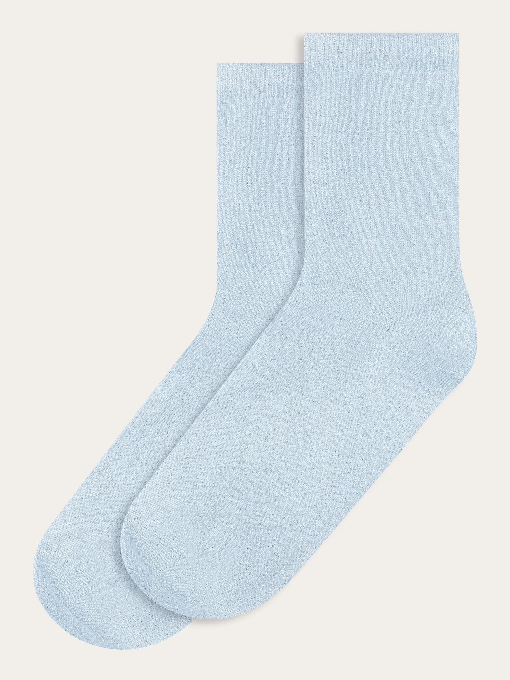 Single pack glitter socks - Airy Blue