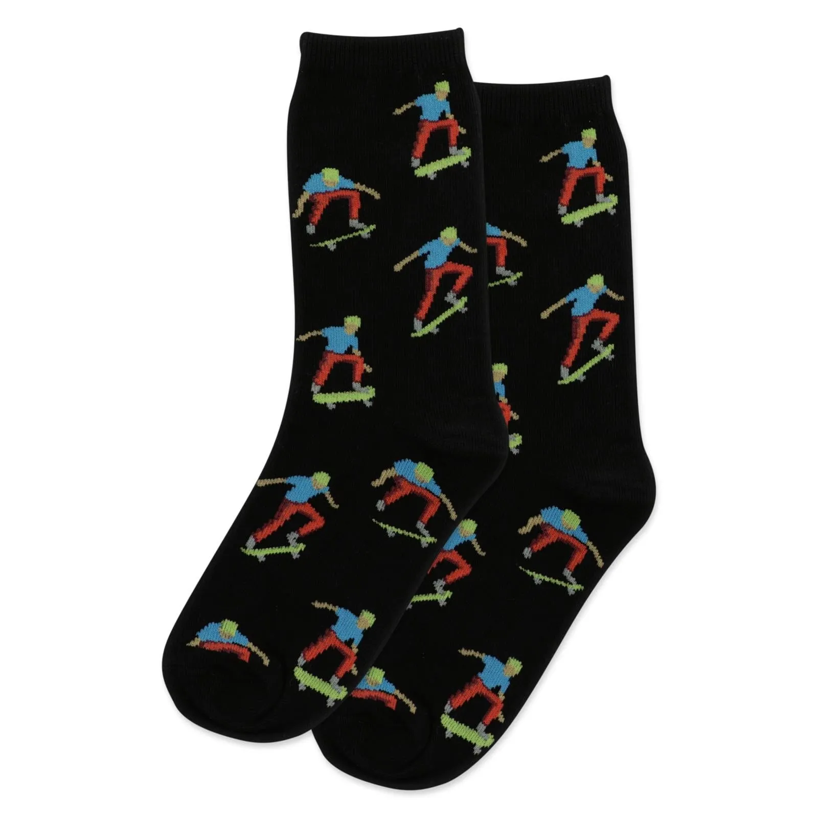 Skateboarder Kids Crew Socks