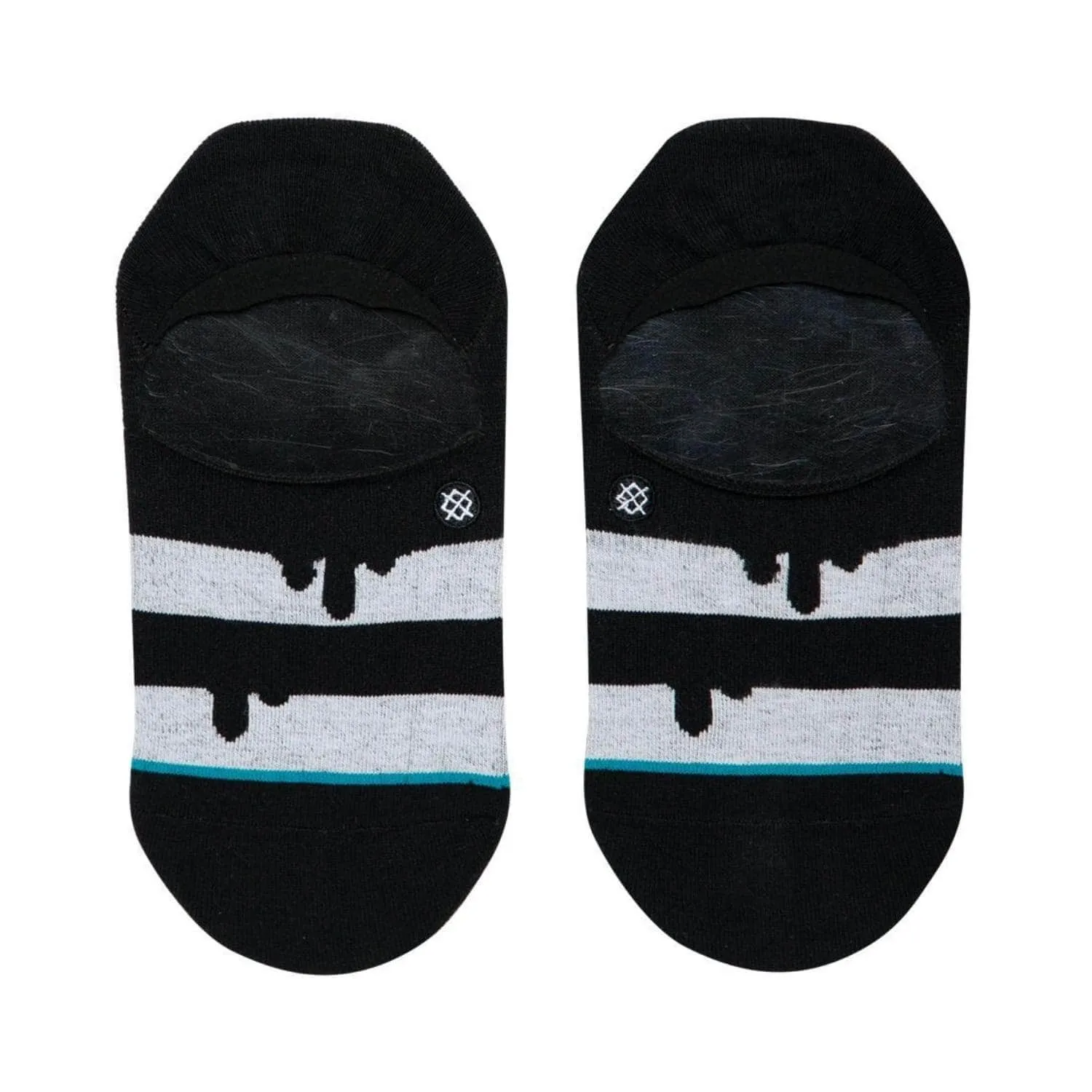 Stance Youth Kids Dripper Super Invisible/No Show Ankle Socks - Black