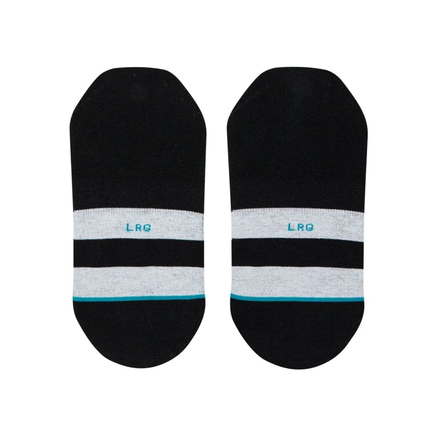 Stance Youth Kids Dripper Super Invisible/No Show Ankle Socks - Black