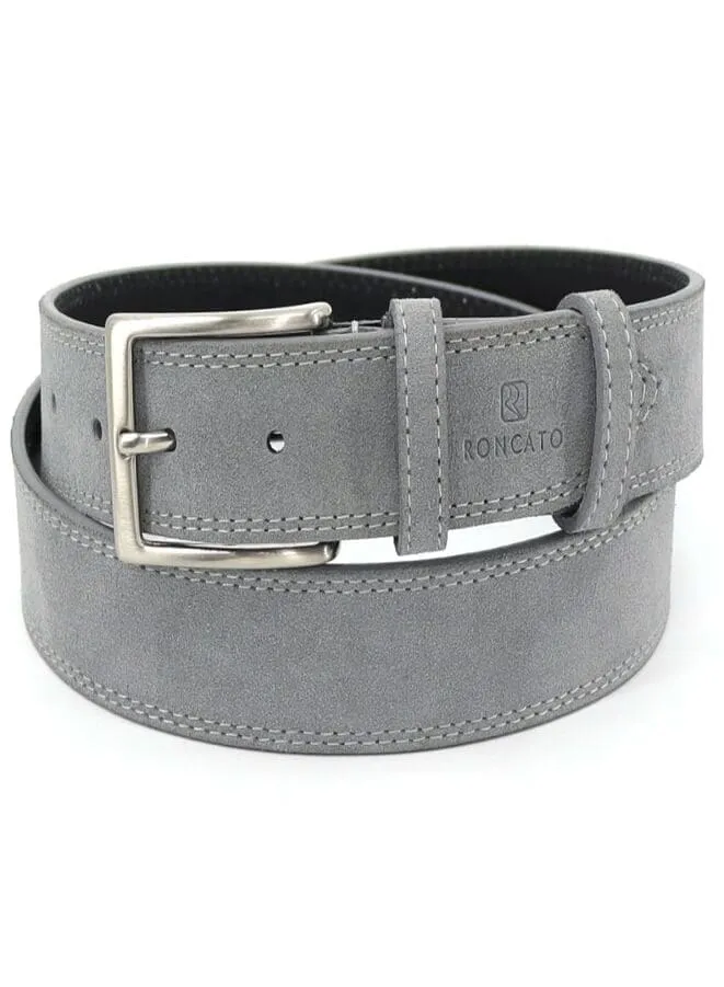 Upgrade Your Look with R RONCATO Genuine Leather Belt for Men - A Timeless Accessory for Every Occasion