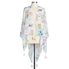 Watercolor Floral Kimono