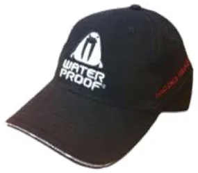 Waterproof Branded Logo Cap (Black)