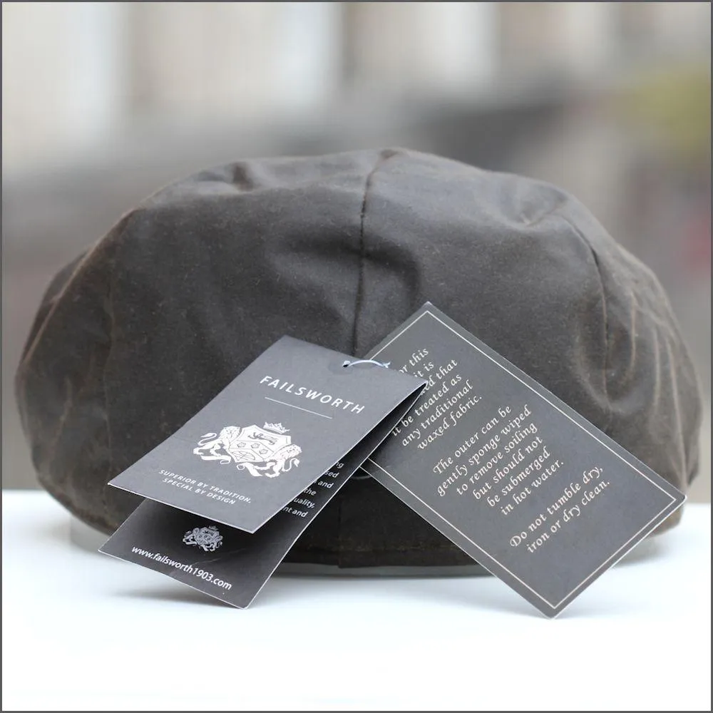 Wax Flat Olive Cap 