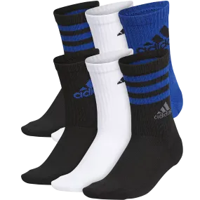 Youth Adidas Cushion Mixed 6-Pack Crew